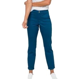 41 Hawthorn Ankle Crop Trouser Pants Size 22W Blue New